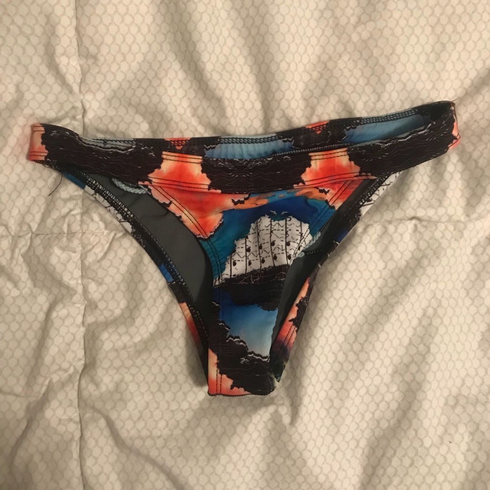 jolyn cheeky bathing suit bottoms, size xs